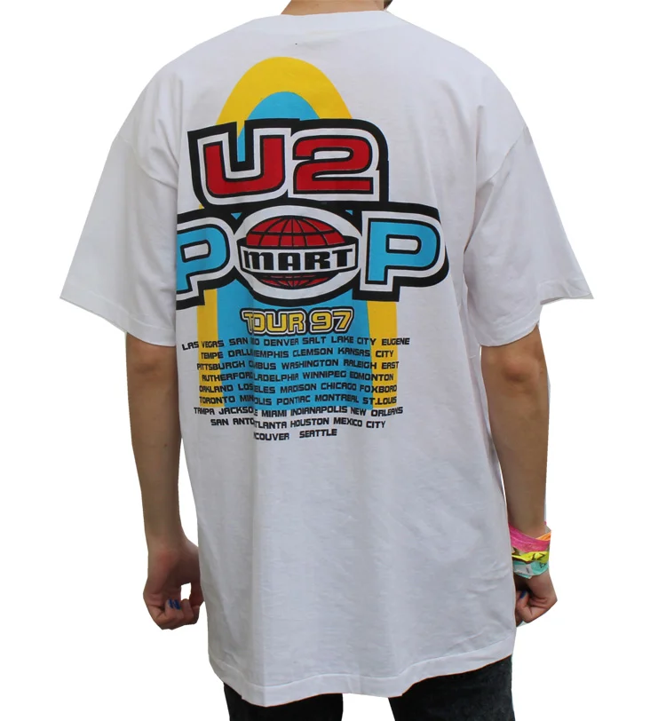 ★U2★POP MART★90's★WORLD TOUR Tee★ワールドツアー 楽天市場】U2 POP MART 90's WORLD TOUR Tee ワールドツアーT